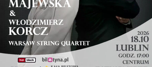 Alicja Majewska i Włodzimierz Korcz w Lublinie. Jubileusz 50 lat współpracy w CSK